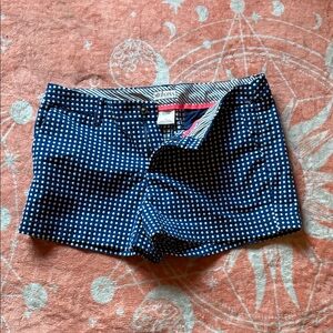 Merona Women's Navy Polka Dot Jean Shorts